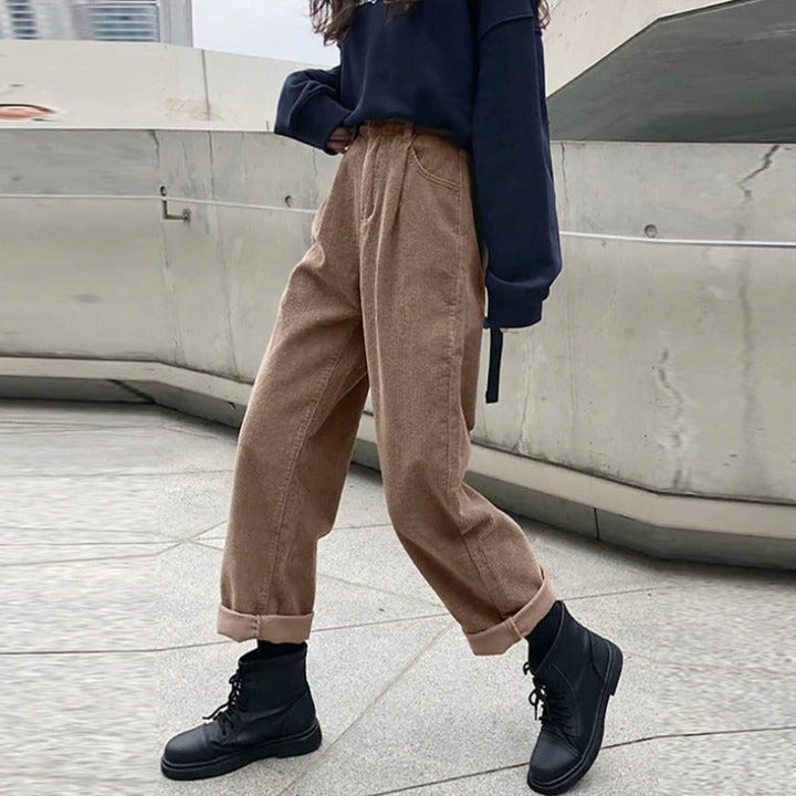 Stilvolle Damen-Cordhose mit elegantem Design für einen modischen Look