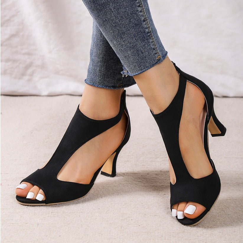 Karoline - Eleganckie i wygodne buty damskie na obcasie, idealne na każdą okazję