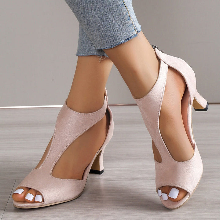 Karoline - Eleganckie i wygodne buty damskie na obcasie, idealne na każdą okazję