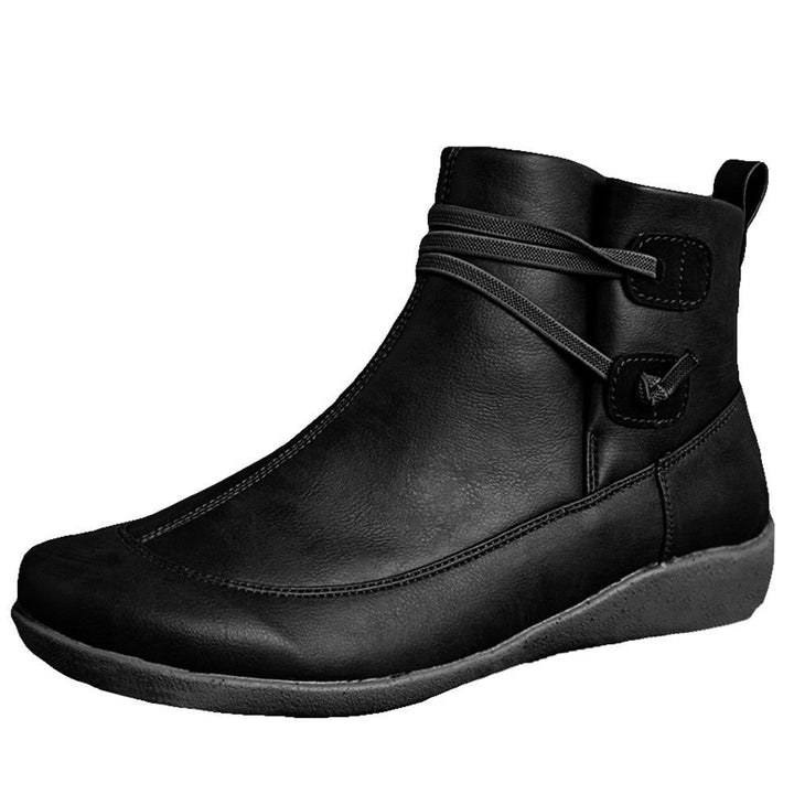 Elegante und bequeme Damenstiefel aus Leder - perfekt für kühle Tage