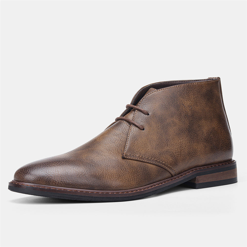 Stylische Herren-Wüstenstiefel im schicken Vintage-Stil