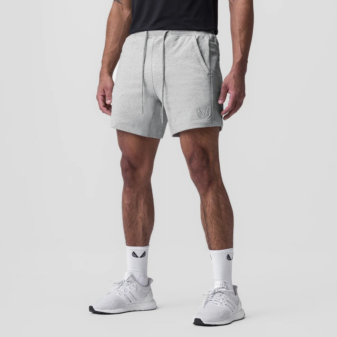 Komfortowe męskie spodenki sportowe z wysokiej jakości bawełny Premium - Idealne na trening i codzienne casualowe stylizacje