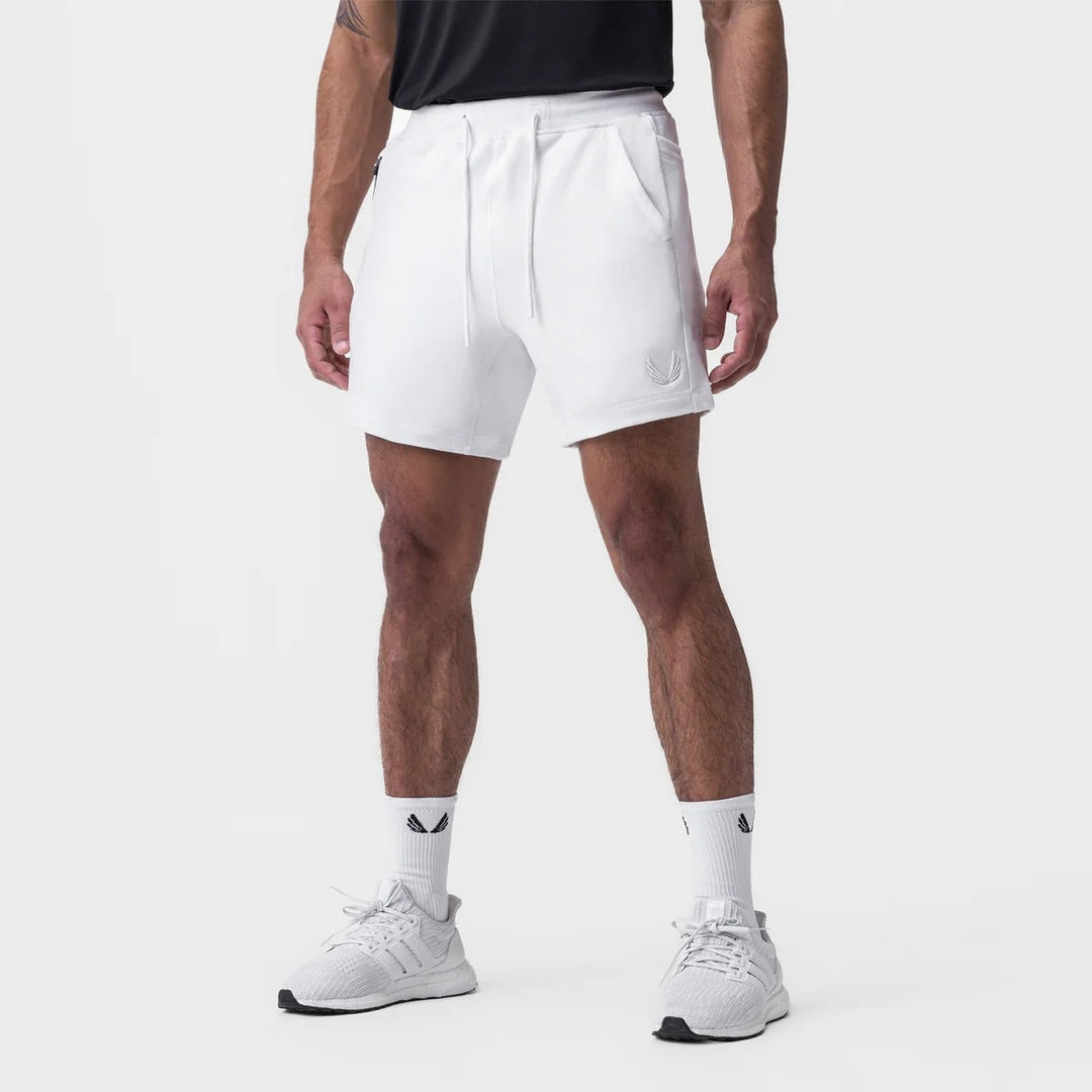 Komfortowe męskie spodenki sportowe z wysokiej jakości bawełny Premium - Idealne na trening i codzienne casualowe stylizacje