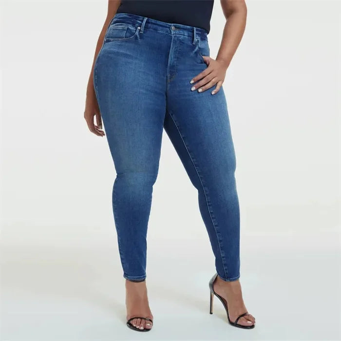 Stylowe damskie jeansy slim fit zapewniające najnowszy trend i elegancję