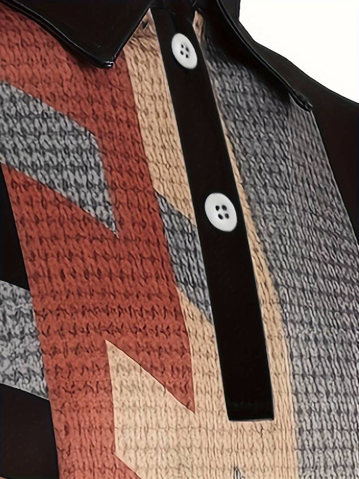 Elegante Herren-Poloshirts im Retro-Vintage-Stil für einen einzigartigen Look