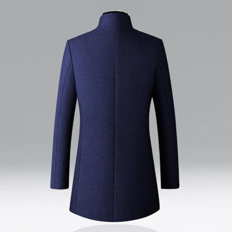 Eleganter Herbst-/Wintermantel von Benson für Herren - stilvoll, warm und perfekt für kalte Tage