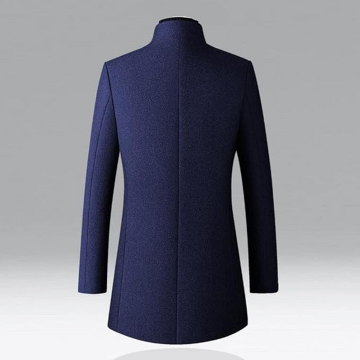 Eleganter Herbst-/Wintermantel von Benson für Herren - stilvoll, warm und perfekt für kalte Tage