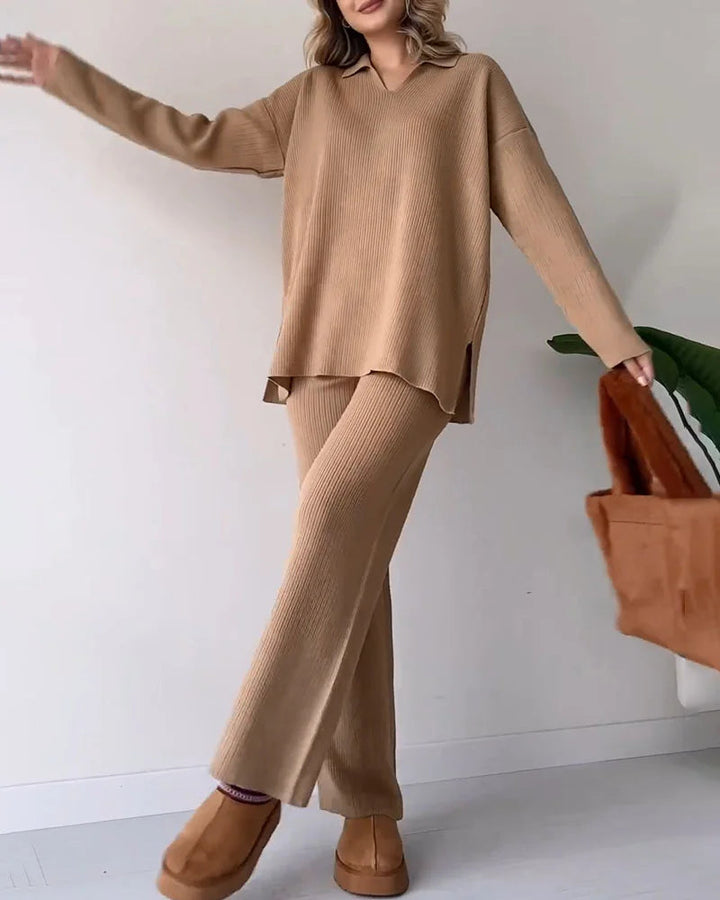 Waverly | Luxe Zachte en Elegante Casual Tweedelige Loungewear Set voor Ultiem Comfort