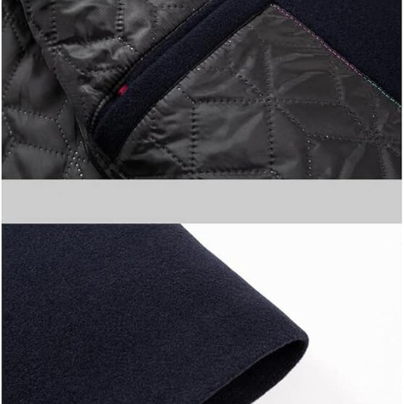 Eleganter Herbst-/Wintermantel von Benson für Herren - stilvoll, warm und perfekt für kalte Tage