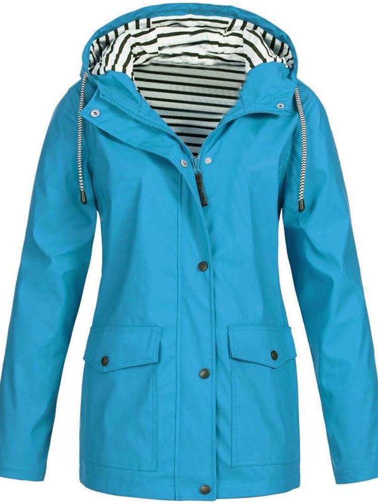 Elegante wasser- und winddichte Jacke für Damen - bietet umfassenden Schutz und Komfort bei jedem Wetter
