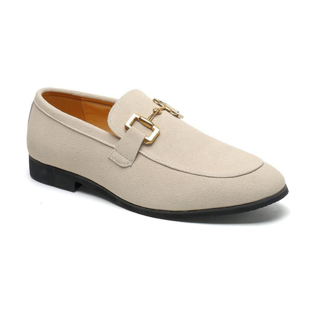 Stilvolle und bequeme Herren-Slipper aus Wildleder für einen eleganten Look