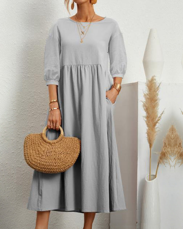 Stilvolles und elegantes langes Damenkleid für einen einzigartigen Look