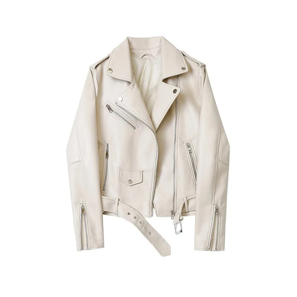 Motorradjacke Aleida für Damen - Synthetisches Leder - Ein klassischer und raffinierter Stil