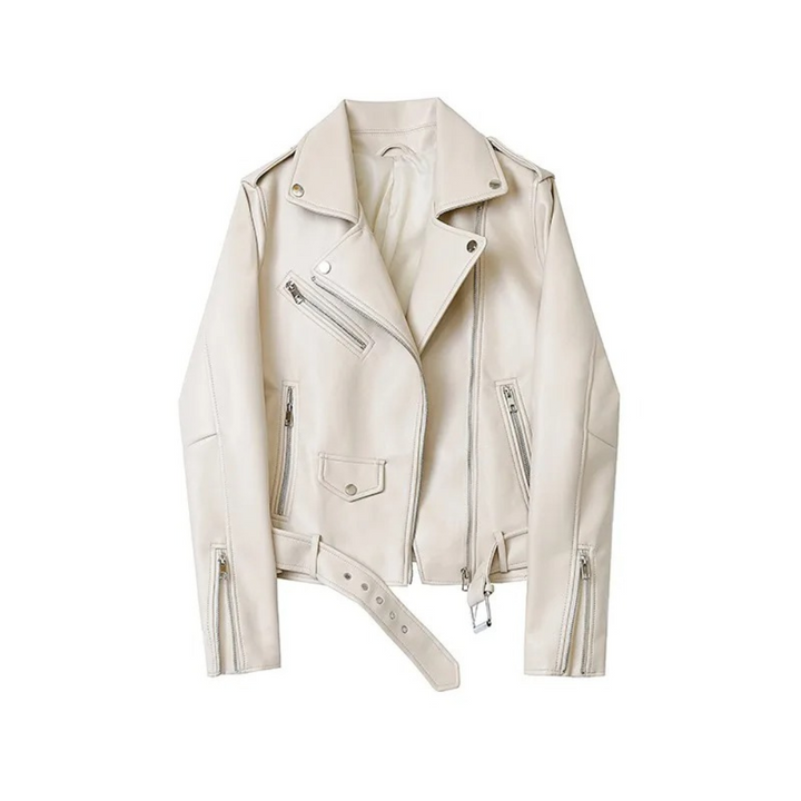 Motorradjacke Aleida für Damen - Synthetisches Leder - Ein klassischer und raffinierter Stil