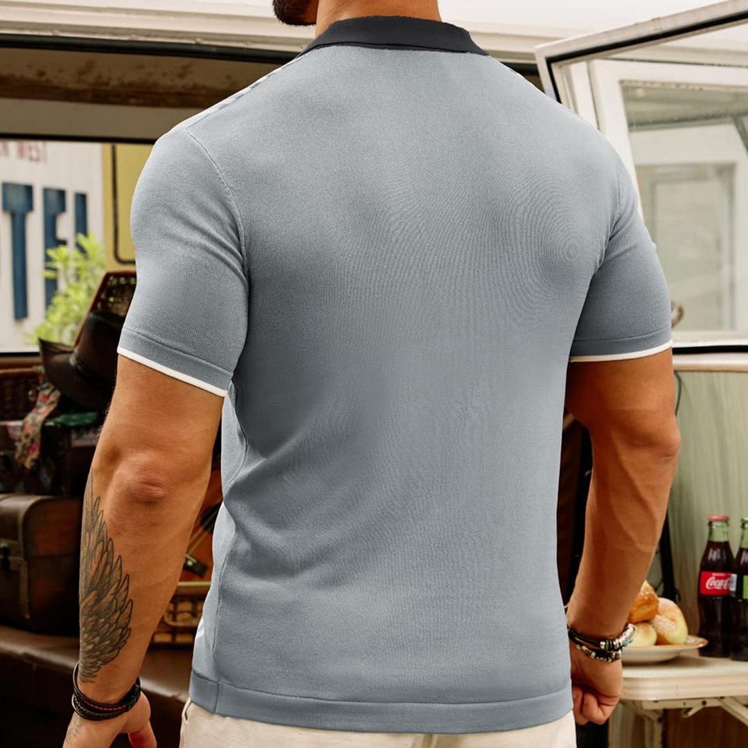 Elegantes Herren-Poloshirt aus luxuriöser Baumwolle für außergewöhnlichen Stil