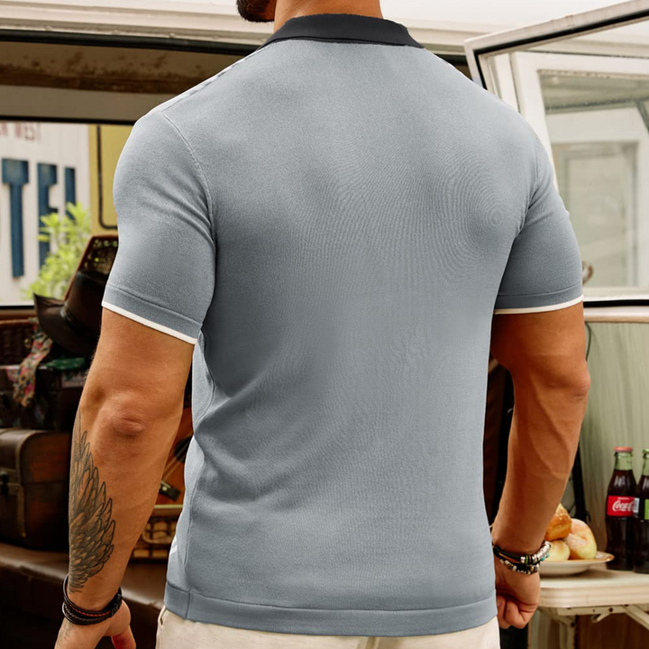Elegantes Herren-Poloshirt aus luxuriöser Baumwolle für außergewöhnlichen Stil