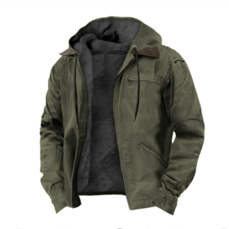 Ryder Classic Cosy Kapuzenjacke für Herren - die perfekte Kombination aus Stil und Wärme für kühle Tage
