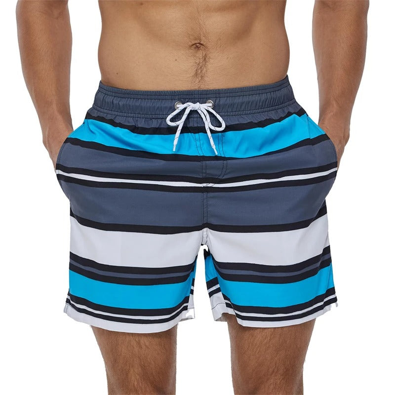 Lennox Ademende Zwemshort met Trendy Funky Print - Ideaal voor Zomerplezier en Zwemavonturen