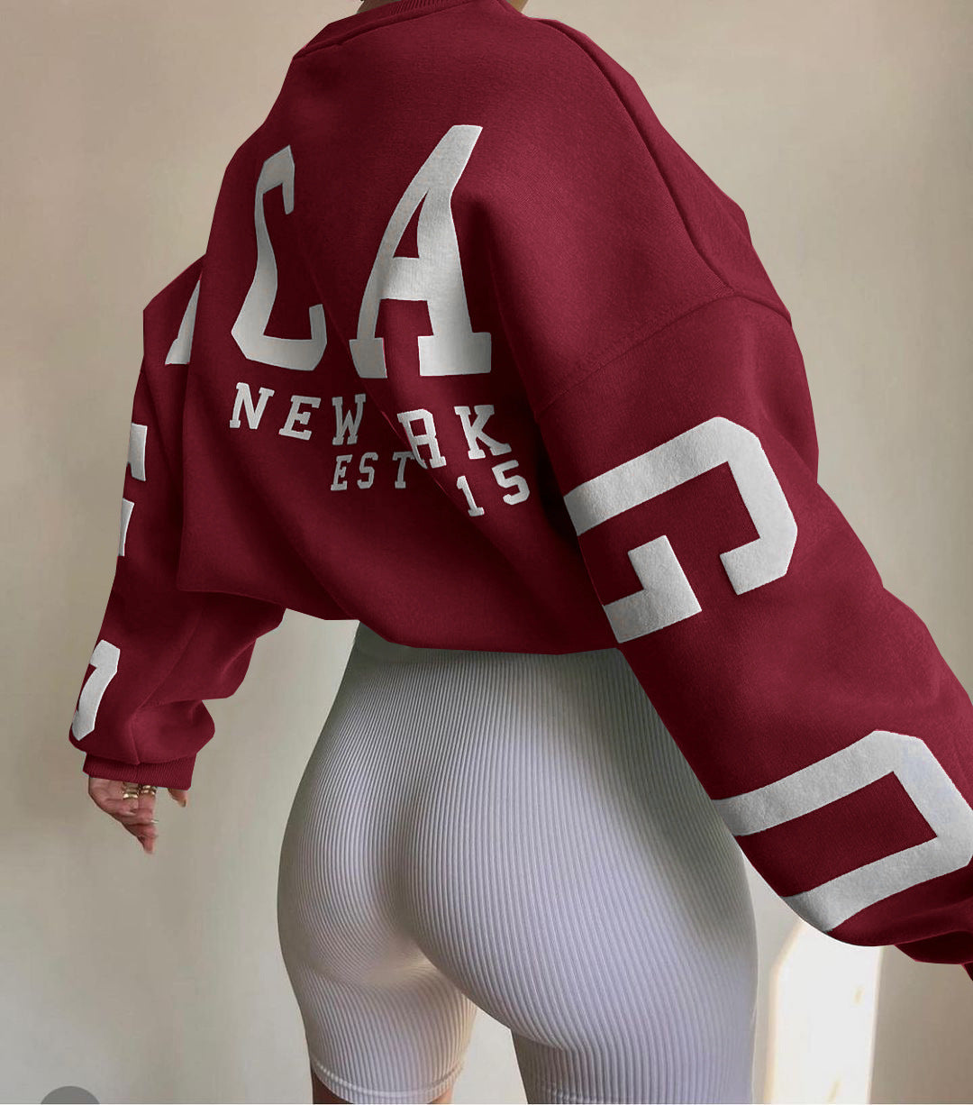 Damen-Sweatshirt in Übergröße für einzigartigen Komfort und einen modischen Look