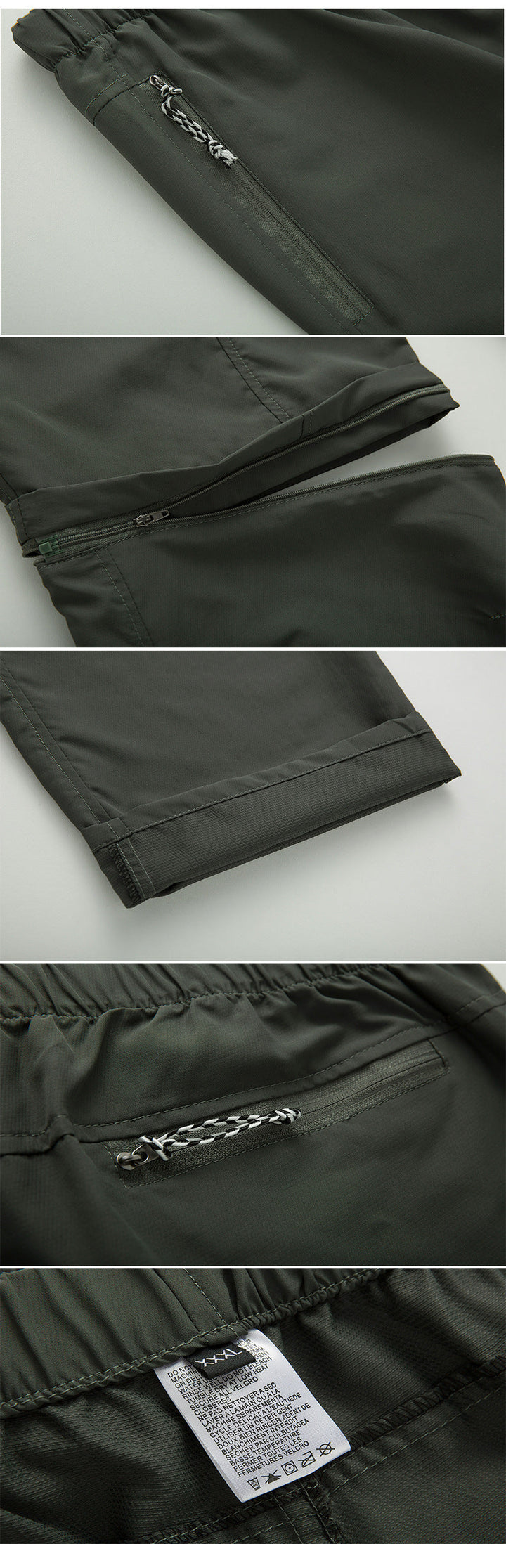 Vielseitige 2-in-1-Wanderhose für Männer - strapazierfähig, bequem und ideal für jedes Abenteuer