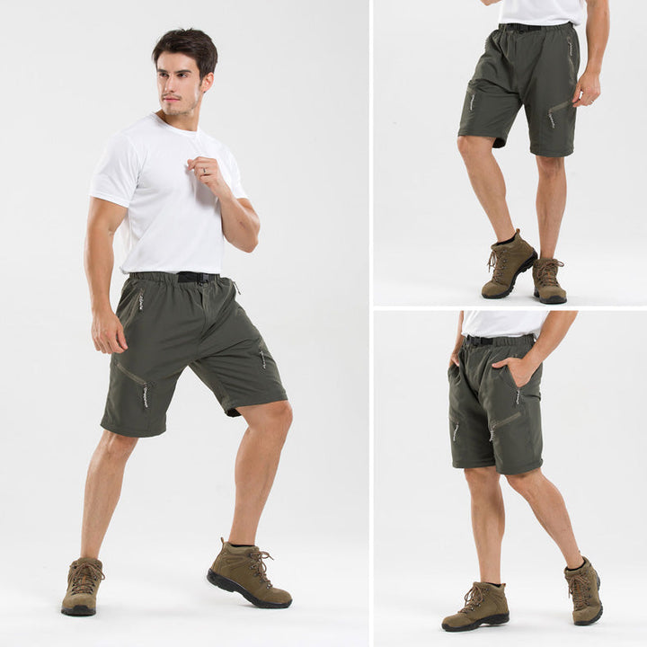 Vielseitige 2-in-1-Wanderhose für Männer - strapazierfähig, bequem und ideal für jedes Abenteuer