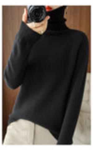 Eleganter Damen-Rollkragenpullover für winterliche Anlässe