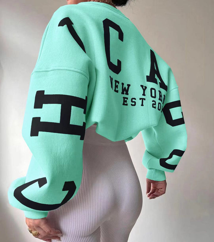 Damen-Sweatshirt in Übergröße für einzigartigen Komfort und einen modischen Look