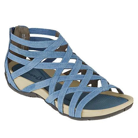 Modische und bequeme Damensandalen mit ergonomischem Fußbett für maximalen Komfort