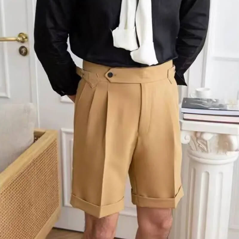 Stylowe i komfortowe męskie szorty do kolan w modnym designie