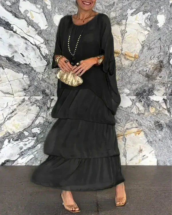 Elegantes Chiffonkleid für Damen - ein stilvoller und femininer Look