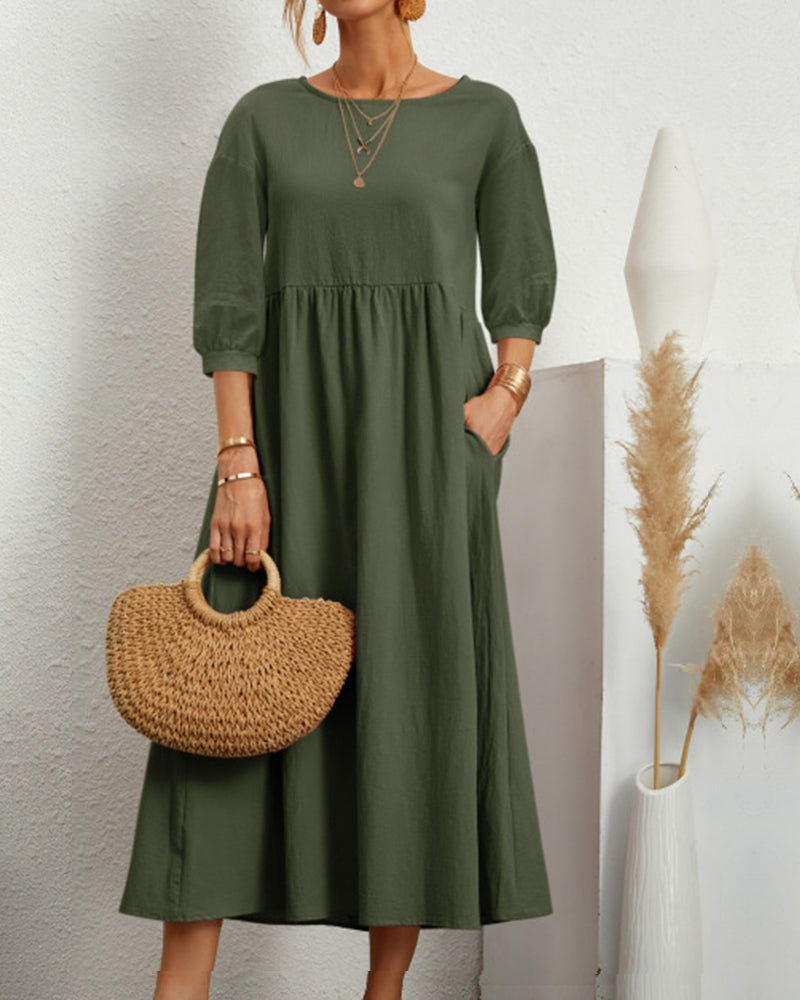 Stilvolles und elegantes langes Damenkleid für einen einzigartigen Look