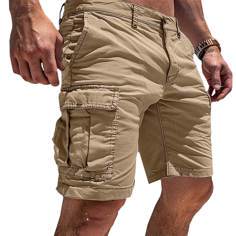 Oliviero™ - Elegante und strapazierfähige Cargo-Shorts aus Baumwolle für stilvolle Männer