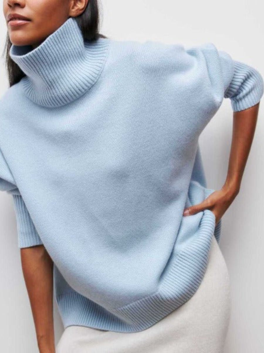 Eleganter Damen-Rollkragenpulli - Komfort und Stil in einem