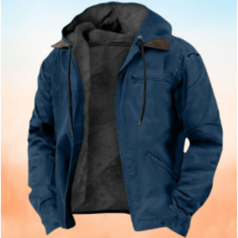 Ryder Classic Cosy Kapuzenjacke für Herren - die perfekte Kombination aus Stil und Wärme für kühle Tage