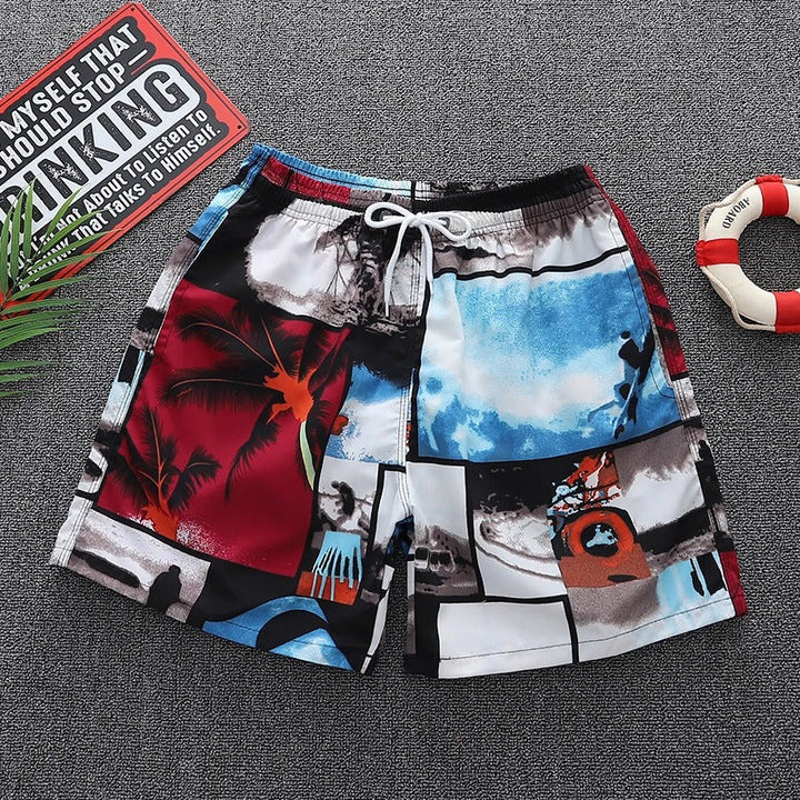 Stijlvolle Heren Zwemshort met Trendy Strandprint - Arlo