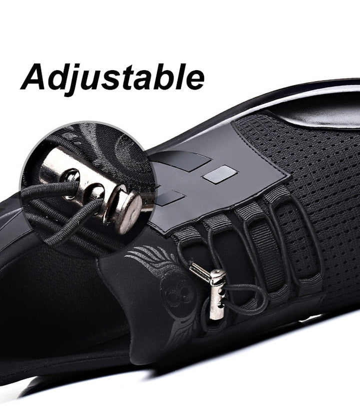 Bequeme und belüftete Herrenschuhe mit perfekter Passform
