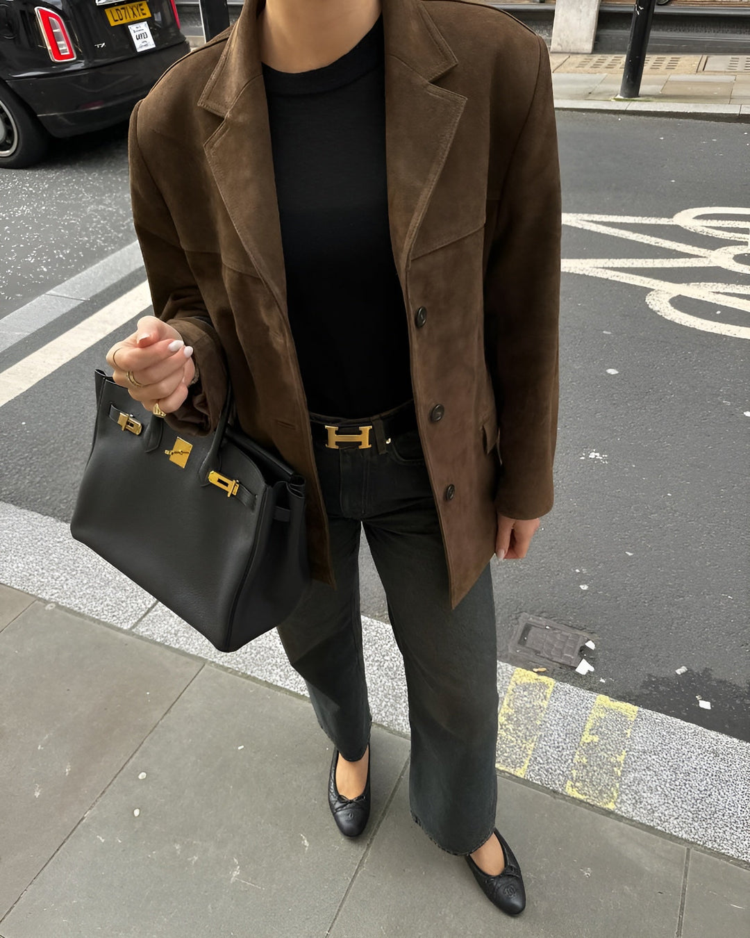 Eleganter Velours Blazer Banbury