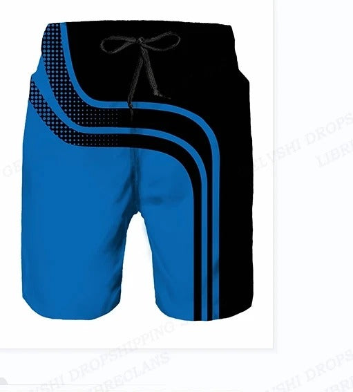 Eddie Moto Sport Print Heren Zwembroek - Duurzaam en Trendy voor de Avontuurlijke Zwemmer