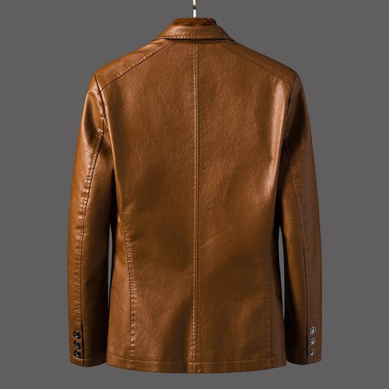 Stilvolle langärmelige Slim Fit Jacke für Herren - Eleganz und einzigartiger Look