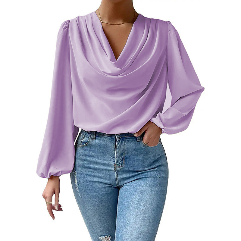 Samanthée™ - Camicetta Elegante e Morbida per un Look Raffinato per Uno Stile Incomparabile