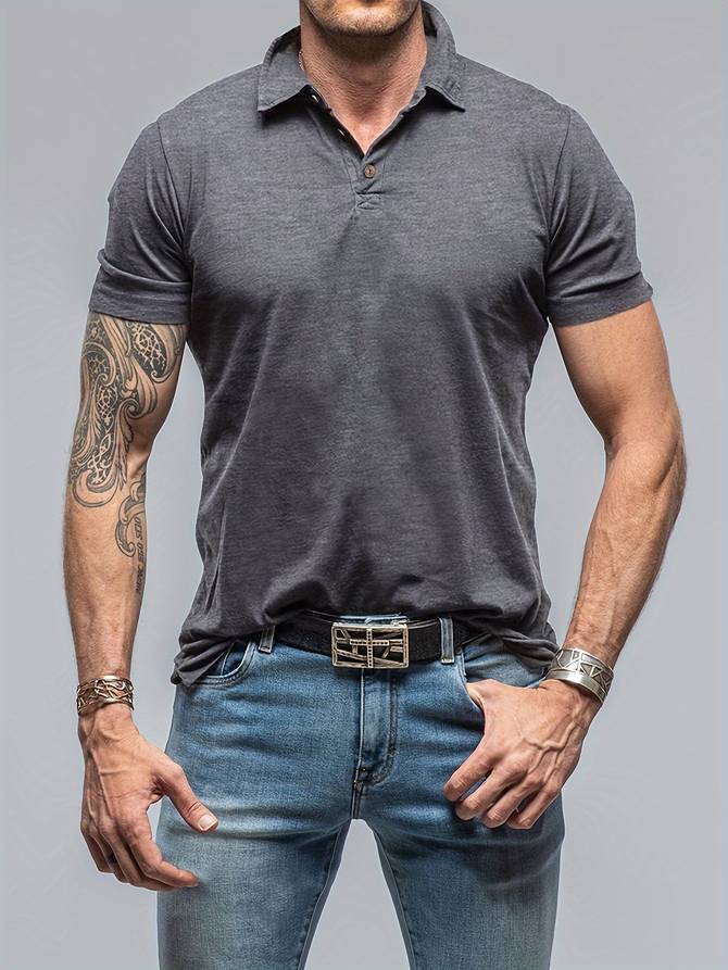 Elegantes Herren-Poloshirt von Luke: stilvoll, modisch und garantiert perfekt