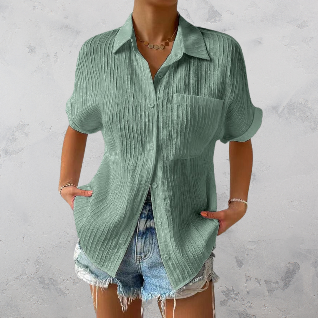Stylisches Damen-Sommerhemd für einen trendigen, lässigen Look