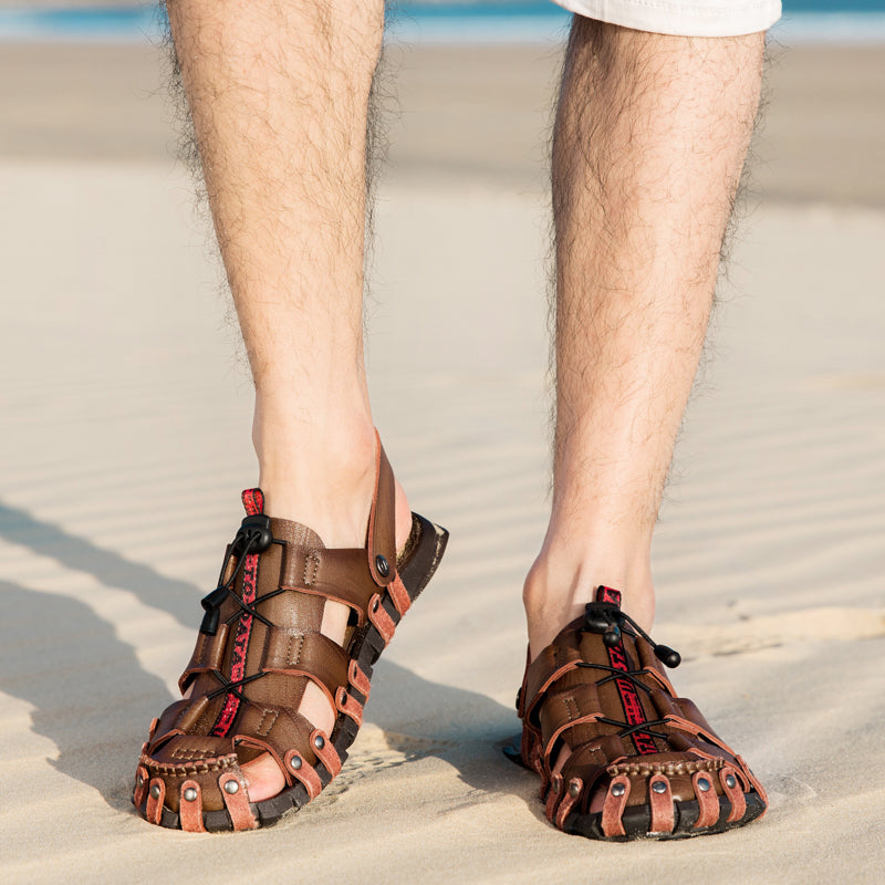 Stilvolle und bequeme Edwards Ledersandalen - eine elegante Wahl für jede Gelegenheit