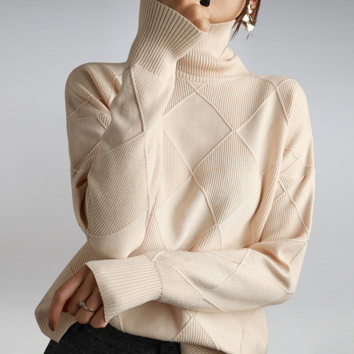 Eleganter Damen-Rollkragenpulli - Stil und Komfort in einem