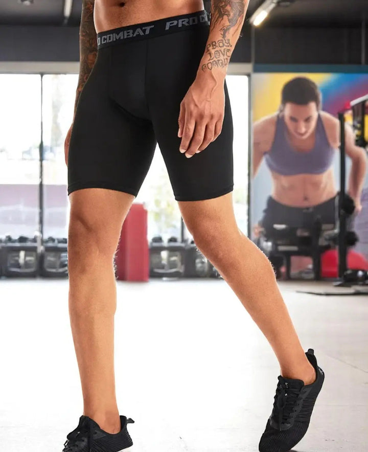 Męskie Spodnie Fitness VIQA na Lato – Wąskie, Szybkoschnące Szorty Sportowe i Elastyczne Obcisłe Dresy dla Maksymalnej Wygody i Swobody Ruchów