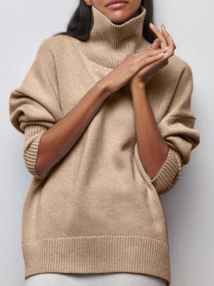 Eleganter Damen-Rollkragenpulli - Komfort und Stil in einem