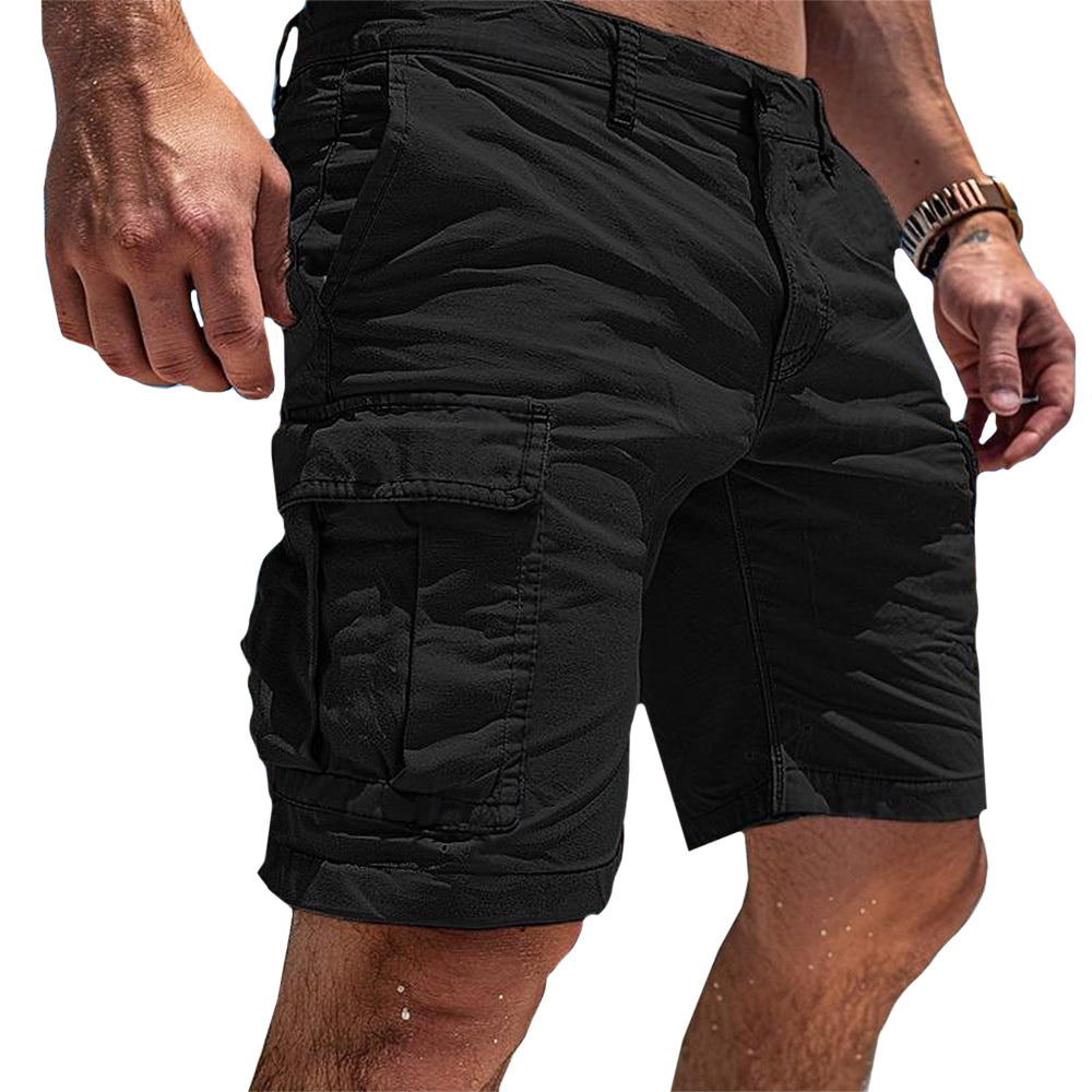 Oliviero™ - Elegante und strapazierfähige Cargo-Shorts aus Baumwolle für stilvolle Männer