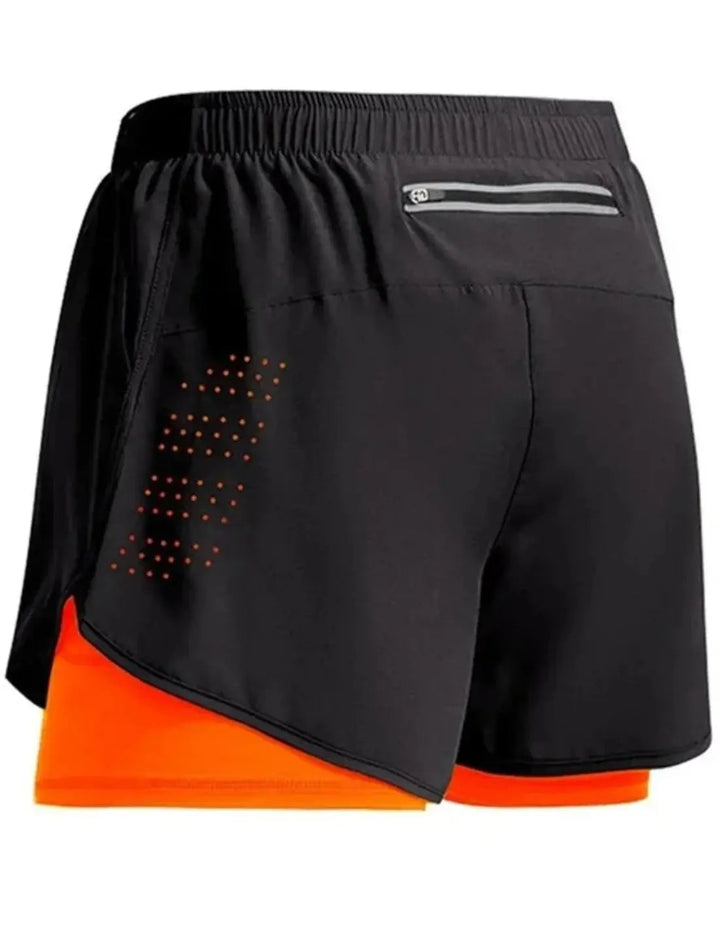 2-in-1-Sportleggings für Herren mit funktionellen Taschen - Leichte und bequeme Kleidung für aktives Training | VIQA