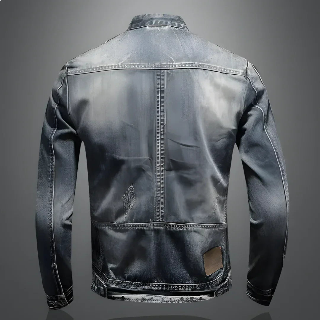 Moderne Herren-Zip-up-Jacke - stilvoll und elegant