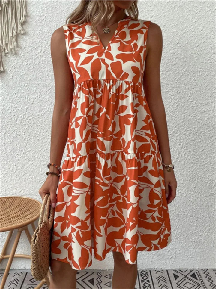 Stilvolles elegantes Sommerkleid für Frauen, ideal für besondere Sommermomente
